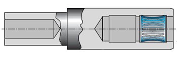 Lamellenbuchse ø 6 mm Crimpanschluss