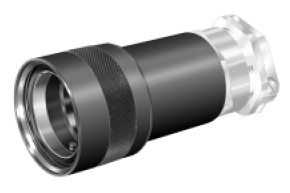 Baureihe 208 gerader Stecker, Alu eloxiert