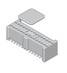 Mini-Card Buchsenleiste 30-pol SMT