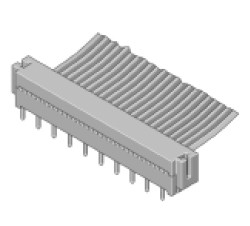 Leiterplattenverbinder IDC 30-pol