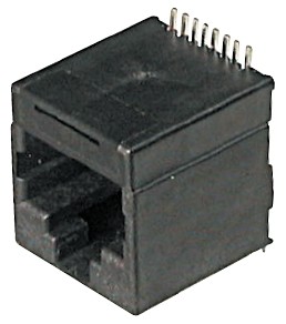 8 pol. SMD gerade 6µ" Au