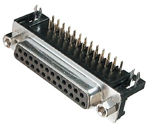 09 pol. Löt gewink.Snap-In USA Standard, GS III
