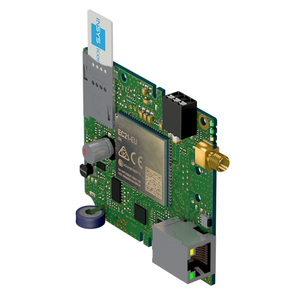 CE Industrial Cellular Router with NAT, VPN, firewall, 1 LAN port, 1 configurable digital I/O