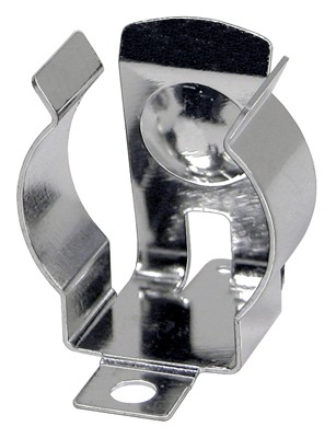 “AA” battery clip, surface mounts onto PCB