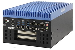 Fanless Embedded Box PC, EC.C246.1PCIEX16+1PCIEx4.2HDMI.6USB3.2 Gen1.4COM.3LAN.DC12-24V.Fan