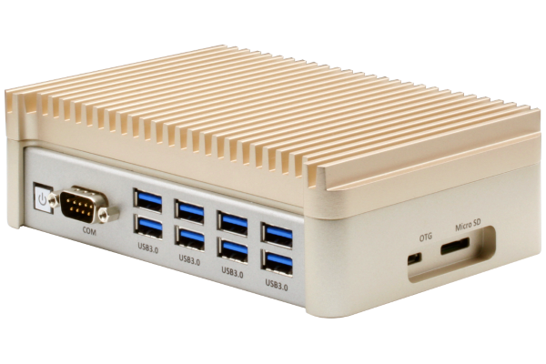 Embedded BOX-PC Fanless.Nvidia TX2.8G RAM.32G eMMC.8xUSB3.0.1xLAN.1xCOM. 2xHDMI.DC 10~24V Input