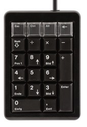 CHERRY Keypad USB programmierbar schwarz DE Layout