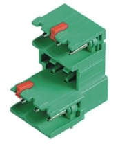 PC-Stiftleiste, abgew. mod., 02 pol., RM 5.08mm