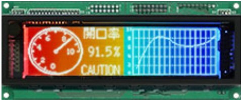 VFD Graphic Module 256x64 Dots 0.45mm DotPitch