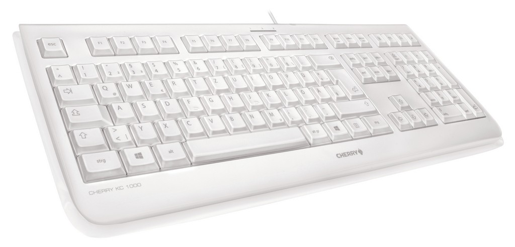 CHERRY Keyboard KC 1068 USB with IP68 Protection hellgrau CH Layout