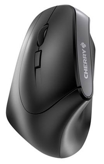 Mouse MW 4550 LEFT wireless ergonomic optical schwarz 3 buttons