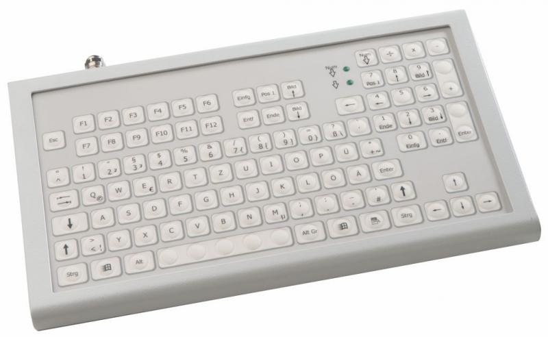 Keyboard compact IP65 enclosed PS/2 US-Layout