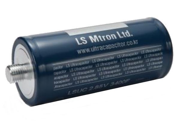 Ultracap 2.85V 3400F screw M12 P1.75 14mm