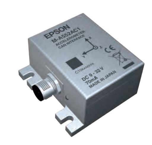Accelerometer M-A552AC1 3axis IR15G BW 460Hzmax 0.06uG/LSB IP67 CANopen