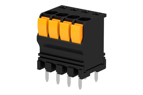 PC-Federklemme, 08 pol., RM 3.5mm