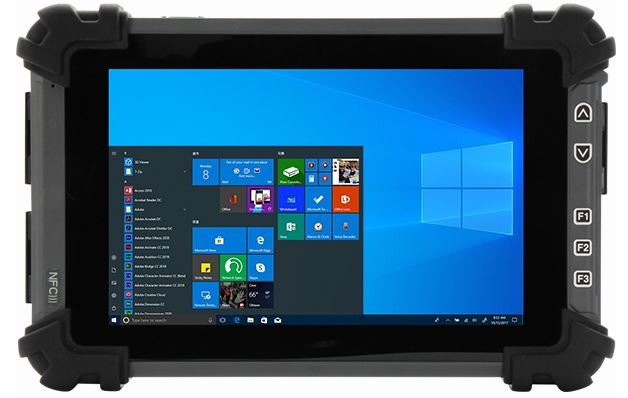 Rugged Tablet 7" TFT, Win 10 IoT, 700 nit, N4200, MIL-STD-810G-514.6, IP65