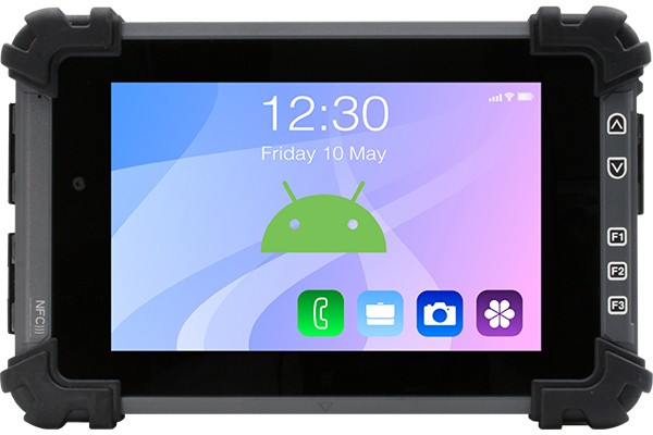 Rugged Tablet 7" TFT, Android 8.1, 700 nit, RK3399K Quad Core 1.6 GHz, MIL-STD-810G-514.6, IP65,