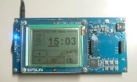 S1C17801 Evaluation Board,ICD included STN display