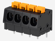 PC-Federklemme, gerade, RM 5.08mm 90°,