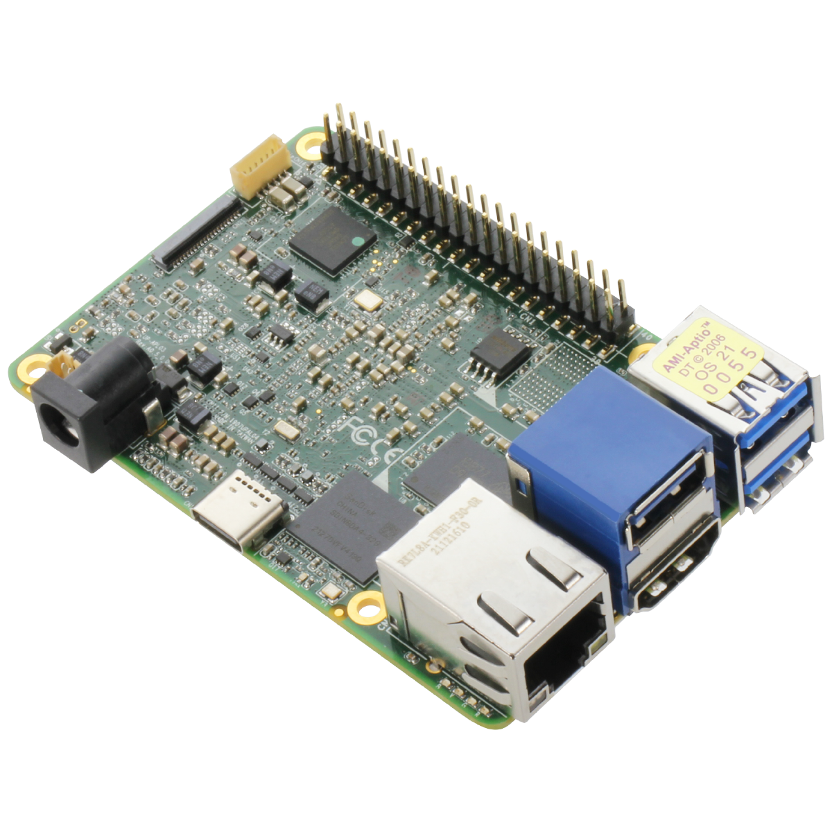 Intel Atom® x7-E3950 Processor Apollo Lake, 4GB Onboard LPDDR4, 64GB eMMC, 4K at 60Hz, 40-Pin GPIO