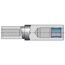 Lamellenbuchse ø 6 mm Crimpanschluss