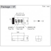 Schottky IF3A VRM100V 1F 5x2.5mm  