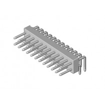 Stiftleiste 2-reihig Raster 2.54mm abgew. 24-pol