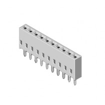 Bu-Leiste 1-reihig Raster 2.54mm stehend 5-pol