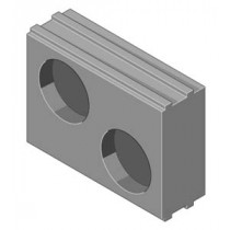 MAC Isolierkörper 1-pol für 75 Ohm Koax 