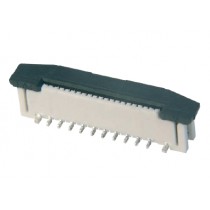 FFC Connector, ZIF, 0.50 mm, 40-polig   