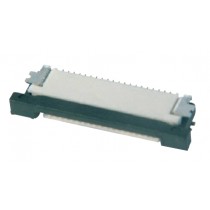 FFC Connector, ZIF, 0.50 mm, 25-polig   