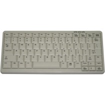 83 Key Notebook Style Keyboard, PS/2, light grey, German layout