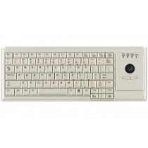 83 Key Notebook Style Trackball Keyboard, USB, light grey, French layout