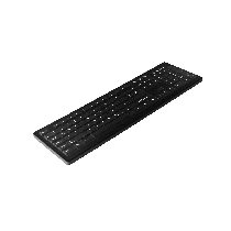 Hygiene Desktop Keyboard with NumPad Sealed USB Black