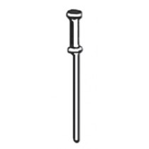 1 mm Buchsen Pin, Au