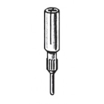 Steckbuchsen, für Steckerstifte, 0,8 mm Au