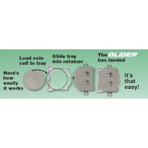 Batteriehalter für CR2032, SMD, Verpolungssicher, Seiteneinschub