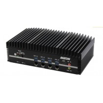 Fanless Embedded Box PC, GbE LAN x 4, USB 3.2 x 4, USB 2.0 x 4, RS232/422/485 x 6, HDMI x 2