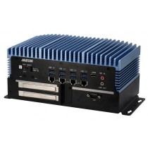 Fanless Embedded Box PC, EC.C246.2HDMI.4LAN.8USB3.2 Gen1.6COM.DIO 8 Bit.10-35V.PCIE[x4] + PCIE[x1]