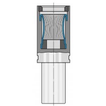 MAC LC Buchsenkontakt ø 0.70 mm Au