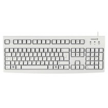 CHERRY Keyboard USB hellgrau 104 Keys US/€ Layout