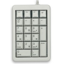 CHERRY Keypad USB programmierbar hellgrau US Layout