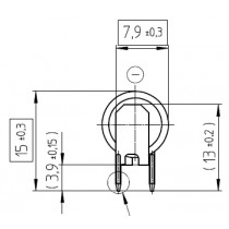 Lithium-Batterie 3V/30mAh