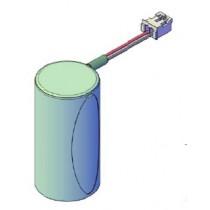 Lithium-Batterie 3V, 1800mAh, 70mm cables with JST PHR-02