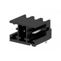 PC-Stiftleiste, abgewinkelt, 12 pol., RM 3.50mm