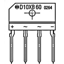 Bridge Diode 800V 10A Pack.3S SIP Sn-Bi