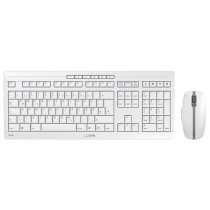 CHERRY Keyboard+Mouse JD-8500DE STREAM wireless+Bluetooth hellgrau DE Layout