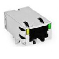 Through Hole 1X1 Tab down 10GBase-T RJ45