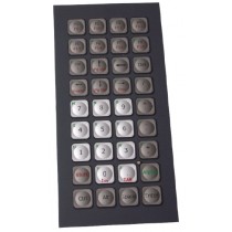 Keyboard 36 keys Panel-Mount PS/2