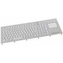 Keyboard with Touchpad IP67 panel-mount USB German-Layout